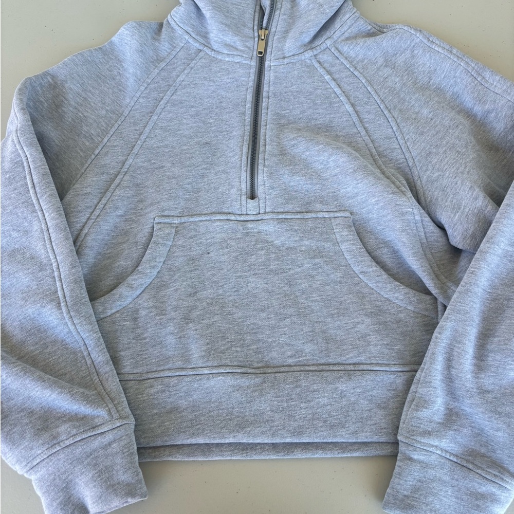 grey sweater